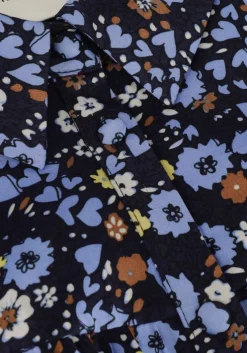 donkerblauwe fabienne chapot midi jurk noa dress 126