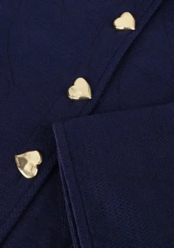 donkerblauwe fabienne chapot spijkerjas jackie padded jacket