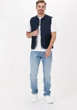 donkerblauwe forét bodywarmer trowel