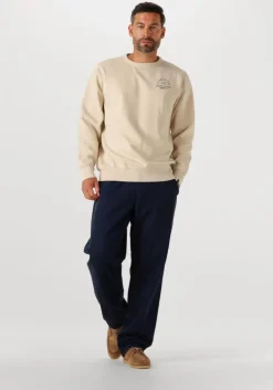 donkerblauwe forét chino clay twill pants