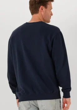 donkerblauwe forét sweater flag sweatshirt