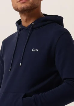 donkerblauwe forét sweater dear hoodie