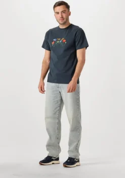 donkerblauwe forét t-shirt botanic t-shirt