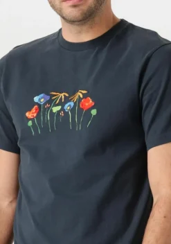 donkerblauwe forét t-shirt botanic t-shirt