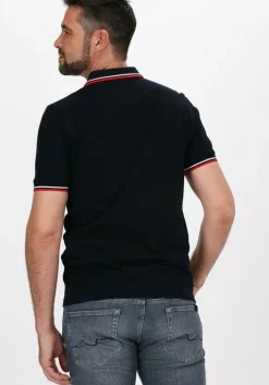 donkerblauwe fred perry polo twin tipped fred perry shirt