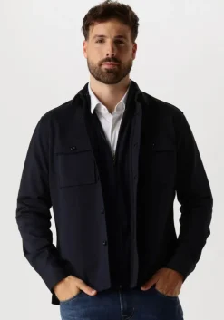 donkerblauwe genti overshirt s1283-1971