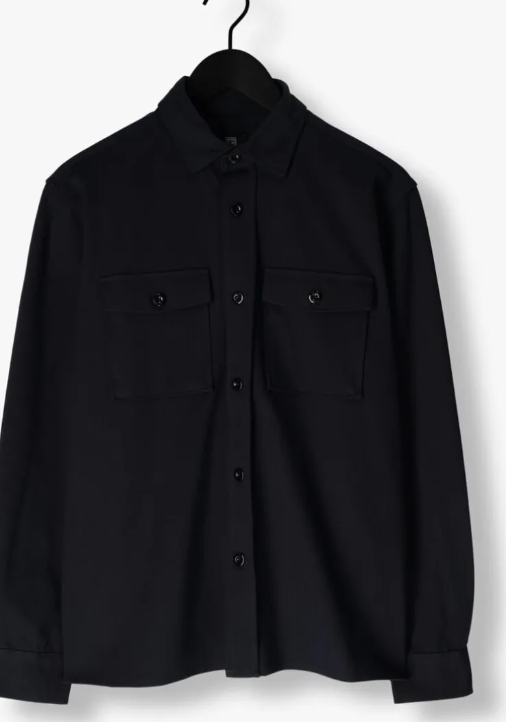 donkerblauwe genti overshirt s1283-1971