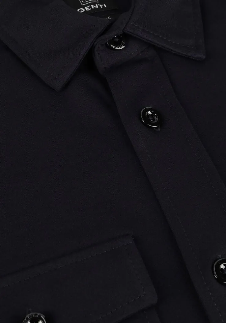 donkerblauwe genti overshirt s1283-1971
