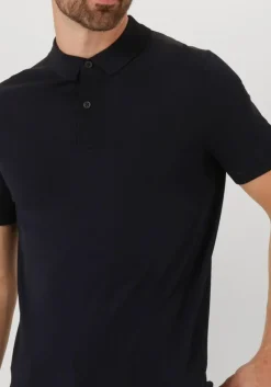 donkerblauwe genti polo polo button ss k2046-1260