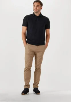 donkerblauwe gentiluomo polo polo 3 button j2017-202