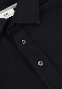 donkerblauwe gentiluomo polo polo 3 button j2017-202