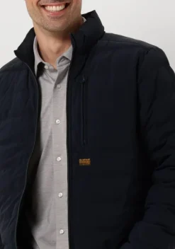 donkerblauwe g-star raw jack foundation liner jkt