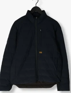 donkerblauwe g-star raw jack foundation liner jkt