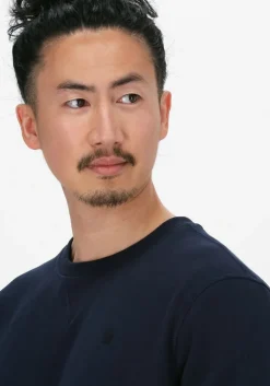 donkerblauwe g-star raw sweater c235 - pacior sweat r