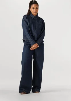 donkerblauwe ibana blouses brisa blouse