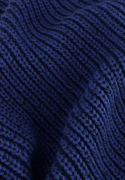 donkerblauwe indian blue jeans trui knitwear heavy knit