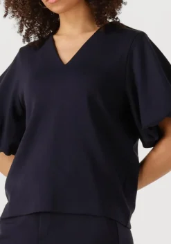 donkerblauwe inwear t-shirt henniehiw vincent balloon t-shirt