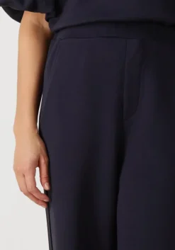 donkerblauwe inwear wijde broek gincetteiw pant