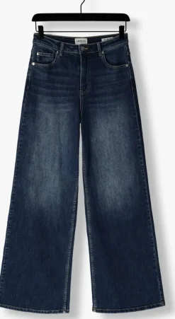 donkerblauwe janice straight leg jeans mason
