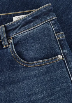 donkerblauwe janice straight leg jeans mason