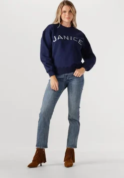 donkerblauwe janice sweater andy