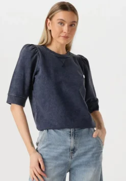 donkerblauwe janice top frank