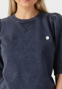 donkerblauwe janice top frank