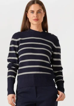 donkerblauwe janice trui donovan