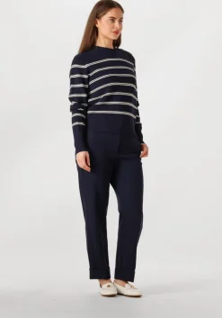 donkerblauwe janice trui donovan