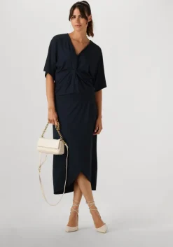 donkerblauwe jansen amsterdam t-shirt forine shirt v 134