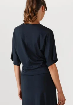 donkerblauwe jansen amsterdam t-shirt forine shirt v 134