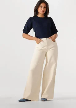 donkerblauwe jansen amsterdam top judith top jk 136 short sleeve