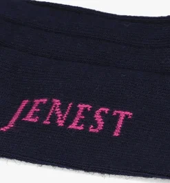 donkerblauwe jenest sokken knee socks