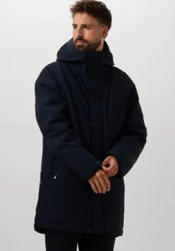 donkerblauwe krakatau parka's qm483