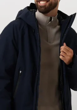 donkerblauwe krakatau parka's qm483