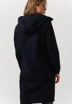 donkerblauwe krakatau regenjas nw24