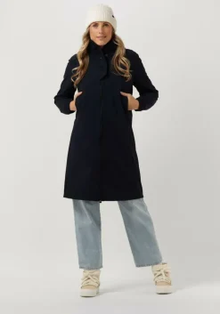 donkerblauwe krakatau regenjas nw24