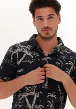 donkerblauwe kultivate casual overhemd st holidays