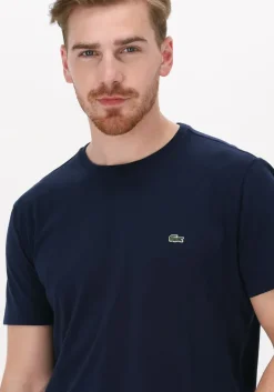 donkerblauwe lacoste t-shirt 1ht1 mens tee-shirt 12