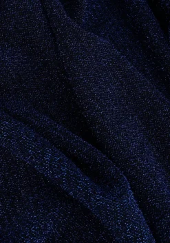 donkerblauwe lollys laundry midi jurk rosie dress