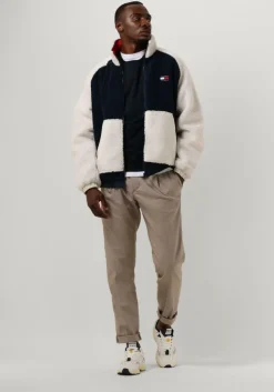 donkerblauwe lyle & scott trui crew neck sweatshirt