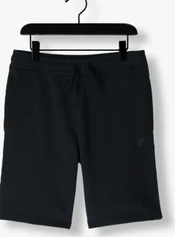 donkerblauwe lyle & scott korte broek tonal sweat short