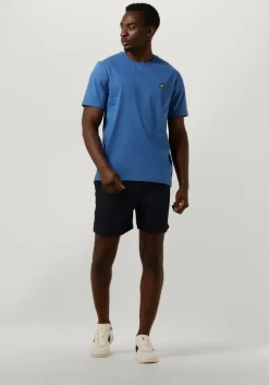 donkerblauwe lyle & scott zwembroeken plain swimshort