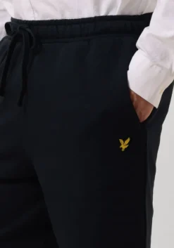 donkerblauwe lyle & scott joggingbroek sweatshort
