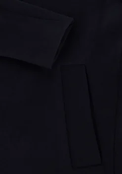 donkerblauwe matinique mantel harvey