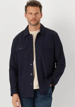donkerblauwe matinique overshirt madamo