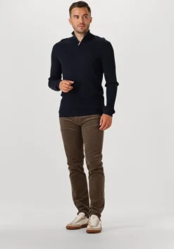 donkerblauwe matinique trui mamason sz cabel