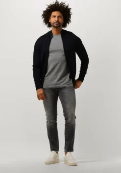 donkerblauwe matinique t-shirt jermane mini stripe