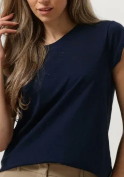 donkerblauwe minus t-shirt leti tee