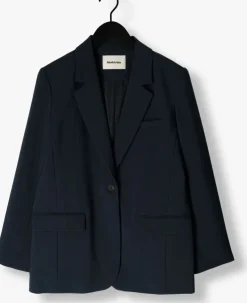 donkerblauwe modström blazer gale blazer